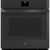 GE Electric Single Wall 4.3-cu.ft. Oven of 27-in - Black