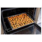 GE Air Fryer Adjustable Basket Tray in Stainless Steel - 30-in
