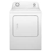 Amana 6.5-cu ft 29-in x 44-in x 27.75-in 11-Cycle Energy Star Certified White Electric Dryer