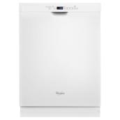 24" Built-in Steel Tub Dishwasher - White