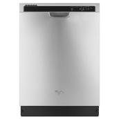 Whirlpool 24-in 53dB Stainless Steel Built-in Dishwasher with Sensor Wash Technology