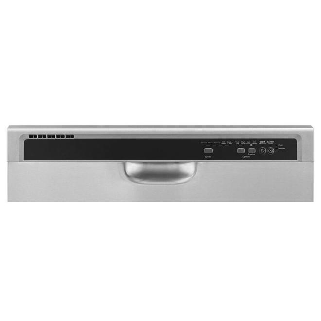 Whirlpool 24-in Dishwasher - Sensor Cycle - Stainless Steel