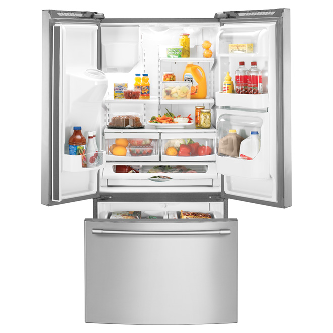 Maytag Refrigerator with BeverageChiller - 21.7-cu ft - Stainless Steel