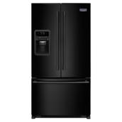 Réfrigérateur à portes françaises 33", 21,7 pi³, noir