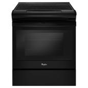 Slide-In Electric Range - 4.8 cu. ft. - Black