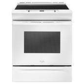 Cuisinière électrique encastrable, 4,8 pi³, blanc