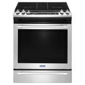 Maytag Slide-In Convection Gas Range - 5.8-cu ft - Stainless Steel