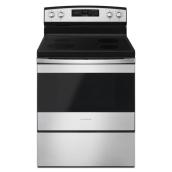 Amana 30-in Freestanding Electric Range - Stainless Steel - Self-Cleaning Function