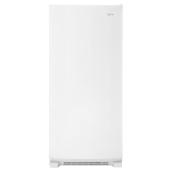 Whirlpool Freezer with Fast Freeze Option- 18-cu ft - White