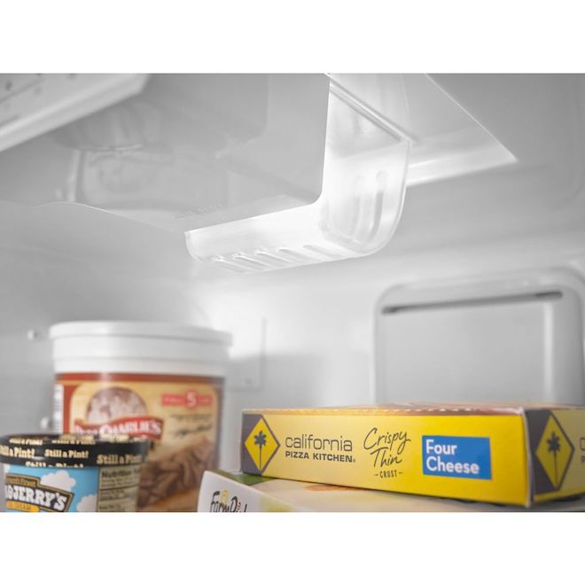 Whirlpool Freezer with Fast Freeze Option- 18-cu ft - White