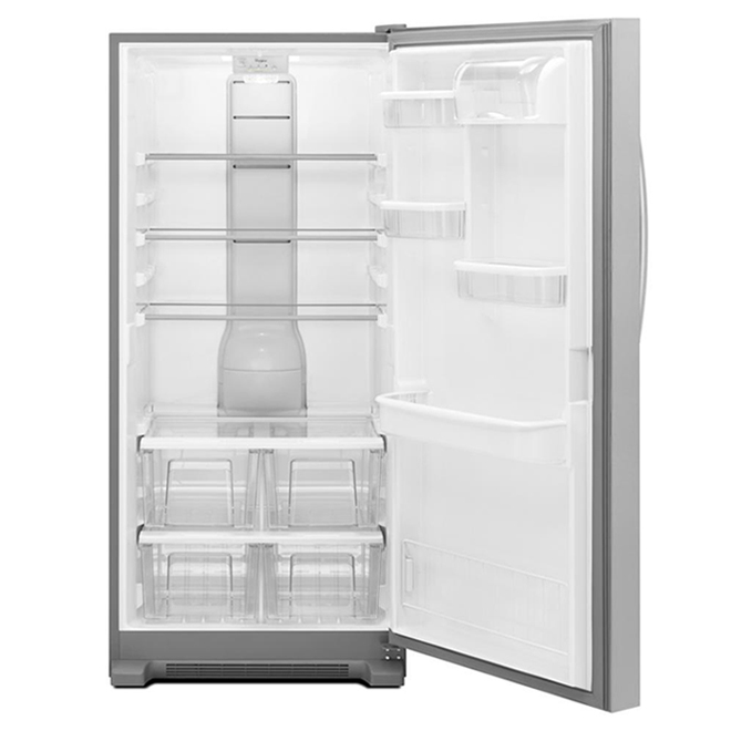 Réfrigérateur sans congélateur SideKicks de Whirlpool, 31 po, 17,7 pi³,  inox WSR57R18DM
