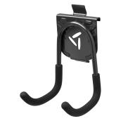 Gladiator Wall Storage Utility Dual Hook - Black