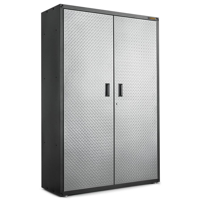 Cabinet for Garage - 48'' x 72'' x 18'' - Diamond Plated