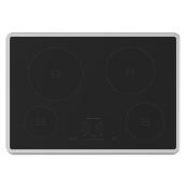 KitchenAid Induction Cooktop with Power Boost - 30-in - Black Stainless Steel