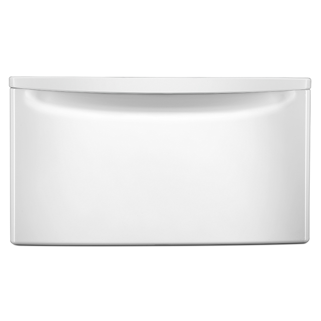 AMANA Laundry 1-2-3 15.5-in X 27-in White Laundry Pedestal With Storage ...