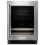 KitchenAid Compact Refrigerator 4.8 cu.ft - Stainless Steel