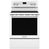 KitchenAid Freestanding Convection Range - White - Self-Cleaning Option - 30-in - 6.4-cu ft