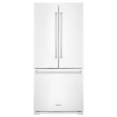 Réfrigérateur avec distributeur interne, 20 pi³, blanc