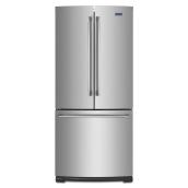 Réfrigérateur deux portes Maytag 30 po 19,6 pi³ distributeur d'eau acier inoxydable