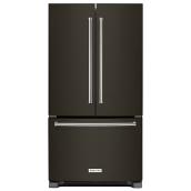 French Door Refrigerator - 36" - 21.9 cu. ft. - Black