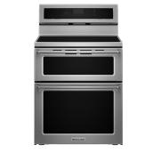 Electric Induction Double Oven Convection Range - 6.7 cu. ft