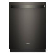 Lave-vaisselle avec bras gicleurs TotalCoverage, inox noir