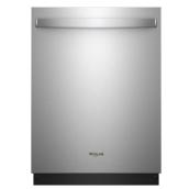 Dishwasher with TotalCoverage Spray Arms - Stainless Steel