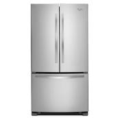 Whirlpool French Door Refrigerator with Accu-Chill - 33-in - 22-cu ft - Stainless Steel