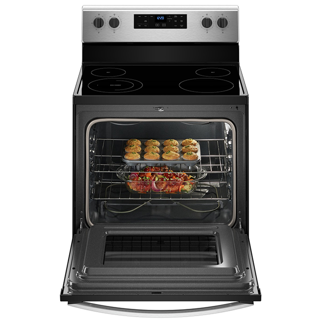 WHIRLPOOL SelfCleaning Electric Range 5.3 cu. ft. Stainless Steel
