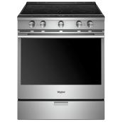 Slide-In Electric Range - 6.4 cu. ft. - Stainless Steel