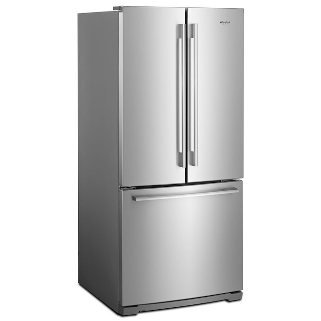 French-Door Refrigerator - 30" - 20 cu. ft - Stainless Steel