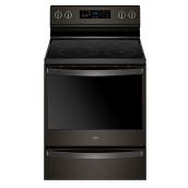 Electric Range with Fan - 6.4 cu. ft. - Black Stainless