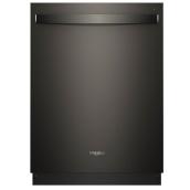 Lave-vaisselle encastré avec 3e panier, 24", inox noir