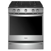 Whirlpool Smart Gas Range - 5.8-cu ft - 30-in - Stainless Steel