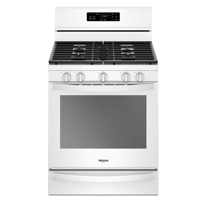 Gas Range with Fan Convection - 5.8 cu. ft. - White