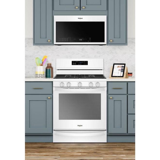 Gas Range with Fan Convection - 5.8 cu. ft. - White