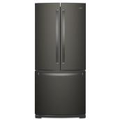 French-Door Refrigerator -30" - 20 cu. ft. - Black Stainless