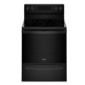 Cuisinière électrique à convection, 5,3 pi³, noir