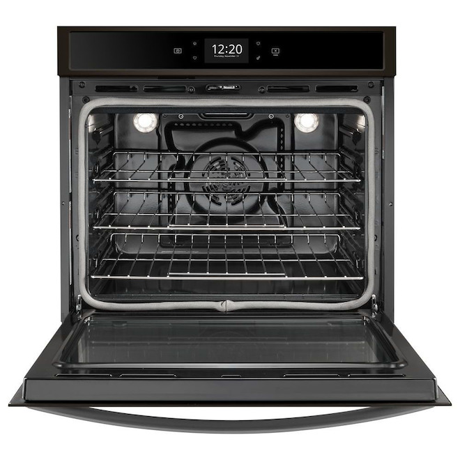 WHIRLPOOL Wall Convection Smart Oven 4.3 cu. ft. Black Stainless WOS72EC7HV RONA
