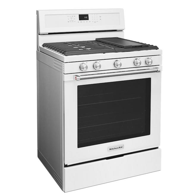 Free-Standing Gas Convection Range - 5.8 cu. ft - White