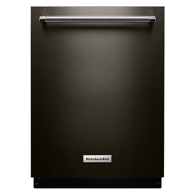 Kitchenaid Lave-vaisselle à bras gicleurs dynamiques, 24, inox noir KDTM404EBS Kitchenaid Lave-vaisselle à bras gicleurs dynamiques, 24, inox noir KDTM404EBS