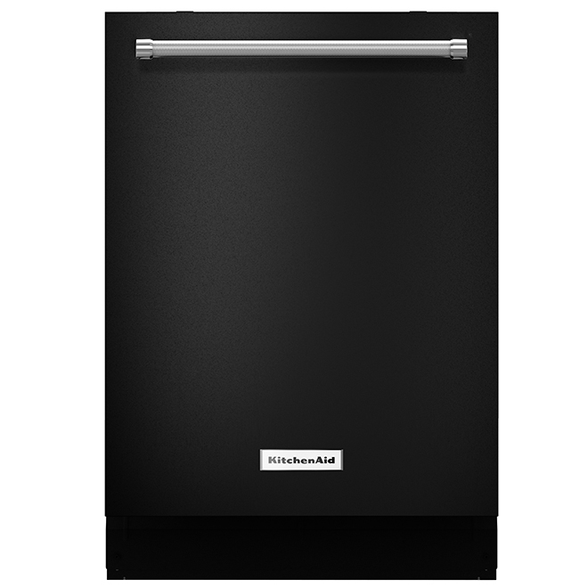 Kitchenaid Lave-vaisselle à bras de lavage dynamiques, 24, noir KDTM404EBL Kitchenaid Lave-vaisselle à bras de lavage dynamiques, 24, noir KDTM404EBL