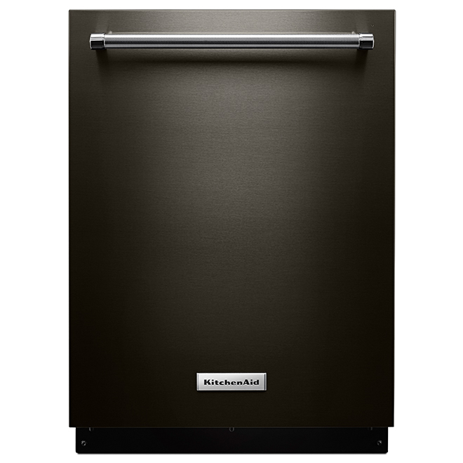 Kitchenaid Lave-vaisselle encastré 24, inox noir KDTM704EBS Kitchenaid Lave-vaisselle encastré 24, inox noir KDTM704EBS
