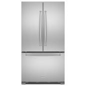 KitchenAid French Door Refrigerator - Water Dispenser - 22-cu ft - Stainless Steel - 36-in