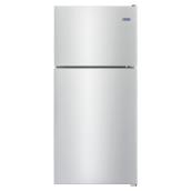 Maytag Top-Freezer Refrigerator - 18-cu ft - 30-in - Stainless Steel - PowerCold Feature