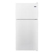 Maytag Top-Freezer Refrigerator - 18-cu ft - 30-in - White - PowerCold Feature