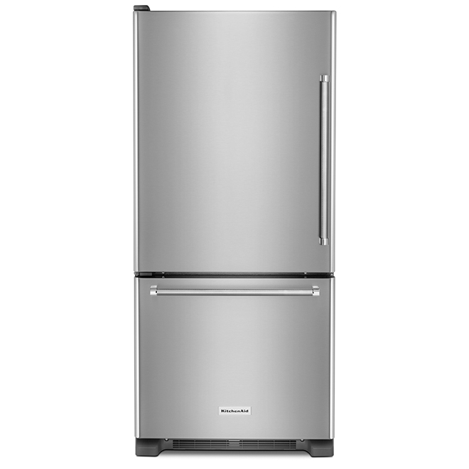 Kitchenaid Réfrigérateur avec système ExtendFresh, 19 pi³, inox KRBL109ESS Kitchenaid Réfrigérateur avec système ExtendFresh, 19 pi³, inox KRBL109ESS