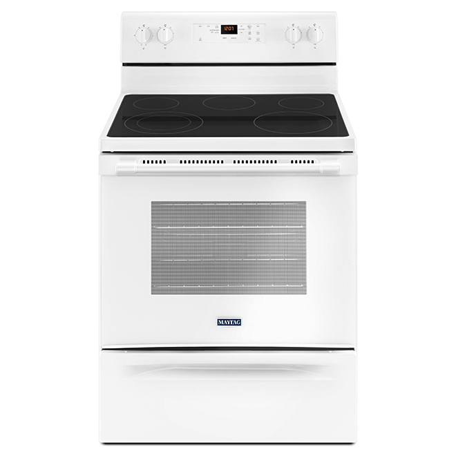 MAYTAG FreeStanding Electric Range 5.3 cu. ft. White YMER6600FW RONA