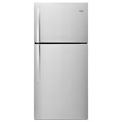 Top-Freezer Refrigerator - 30" - 19.2 cu. ft. - Stainless Steel