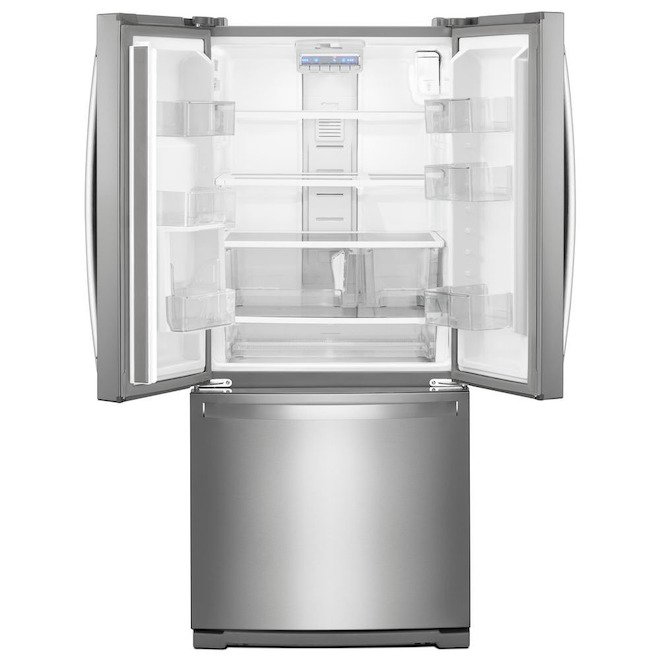 French-Door Refrigerator -30" - 20 cu. ft. - Stainless Steel